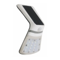 Soldrevet LED væglampe med sensor LED/2W/3,7V 1200 mAh IP65