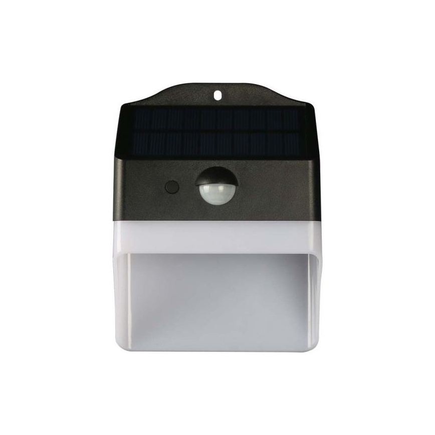 Soldrevet LED væglampe med sensor LED/2W/3,7V 4000K IP65