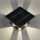 Soldrevet LED væglampe med sensor LED/2W/5V IP54 1300 mAh