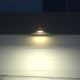 Soldrevet LED væglampe med sensor LED/3W/3,7V 3000K/4000K IP65 hvid