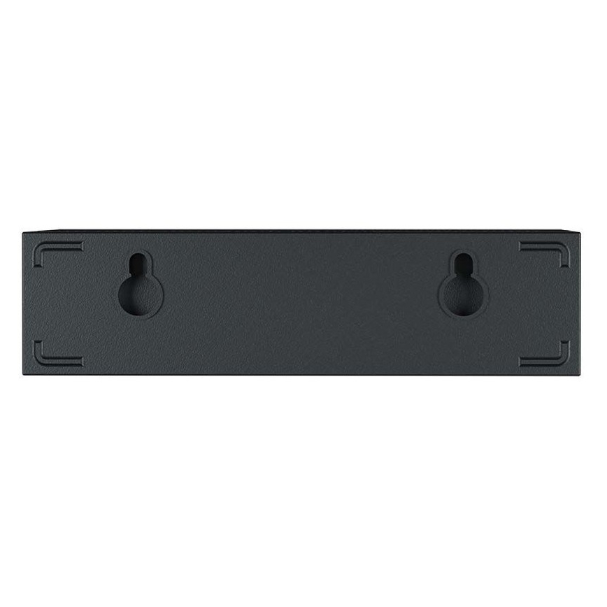 Soldrevet LED væglampe med sensor LED/3W/3,7V 3000K/4000K IP65 sort