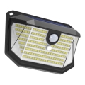 Soldrevet LED væglampe med sensor LED/4W/5,5V IP65 1200 mAh