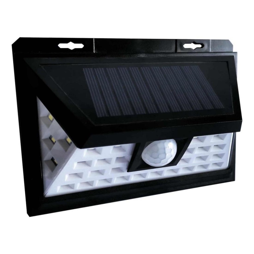 Soldrevet LED væglampe med sensor LED/5W/3,7V 1800 mAh IP65