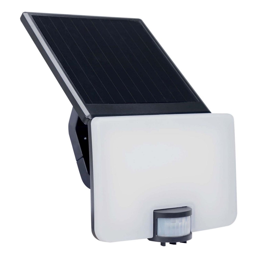 Soldrevet LED væglampe med sensor LED/8W/3,7V 2000 mAh IP54