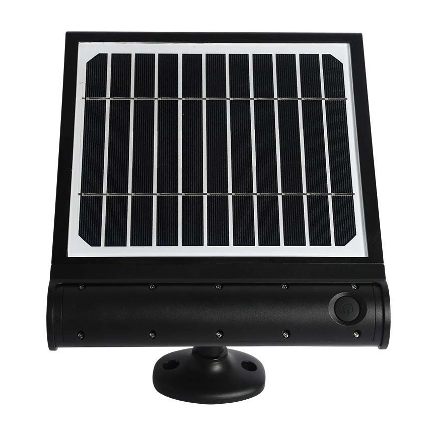 Soldrevet LED væglampe med sensor LED/8W/3,7V IP65 3000K