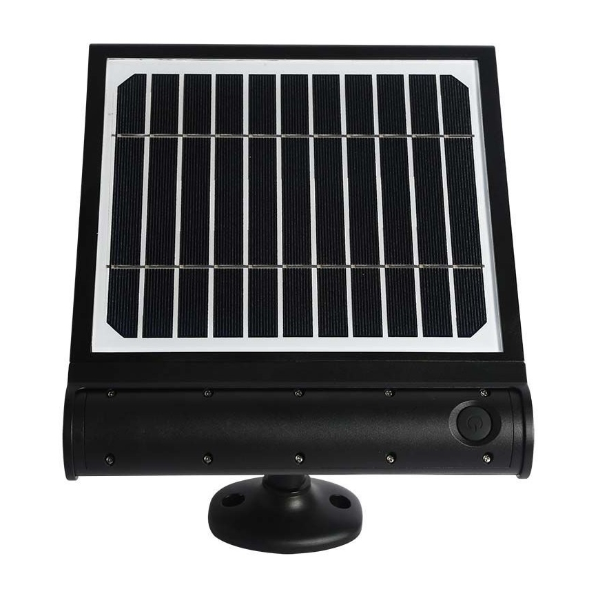 Soldrevet LED væglampe med sensor LED/8W/3,7V IP65 6000K