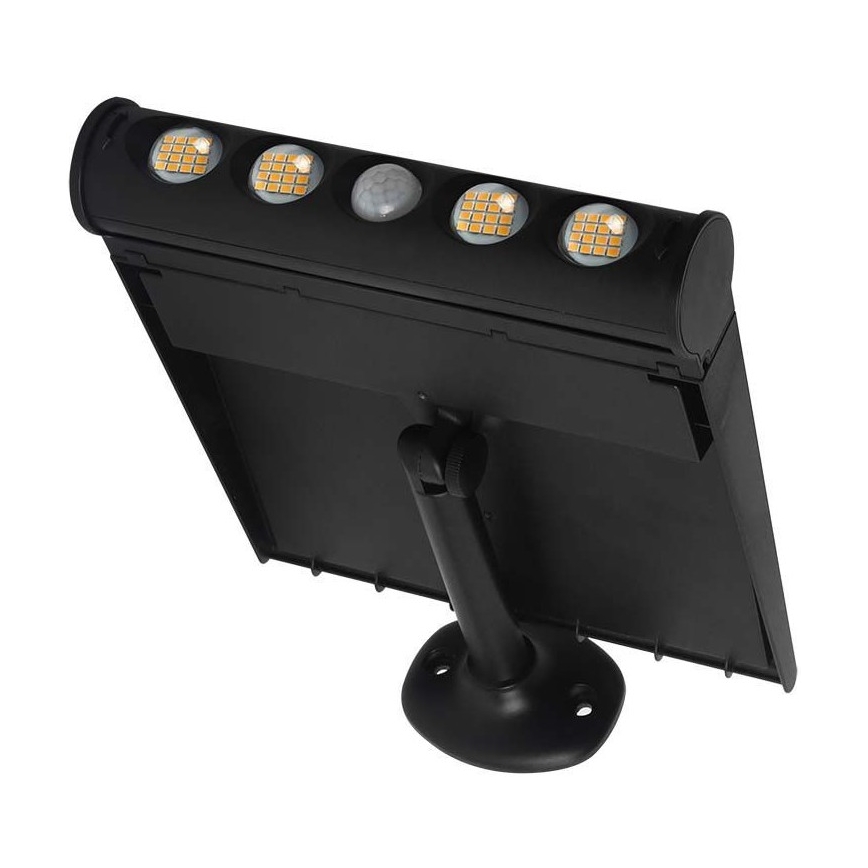 Soldrevet LED væglampe med sensor LED/8W/3,7V IP65 6000K
