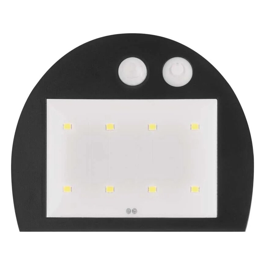 Soldrevet LED væglampe med sensor LUMI LED/3,7W 1200mAh IP54 hvid