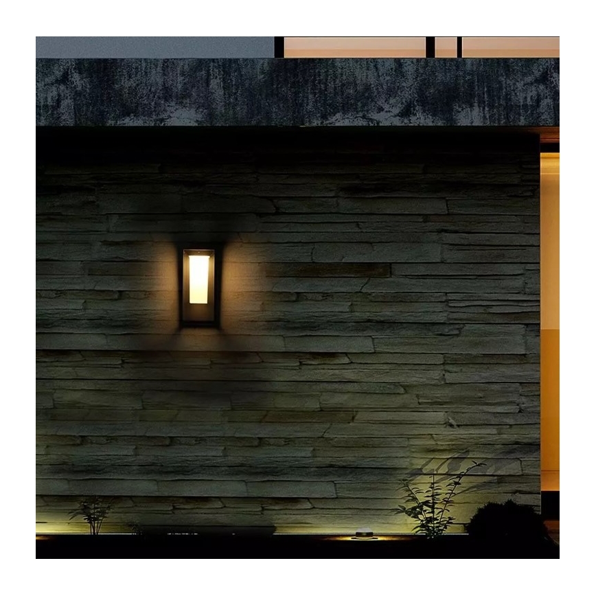 Soldrevet LED væglampe med sensor SAMSUNG CHIP LED/2W/3,7V IP65