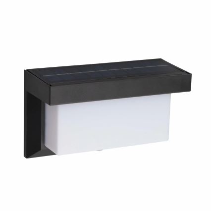 Soldrevet LED væglampe med sensor TONY LED/3,7V 1800 mAh IP44
