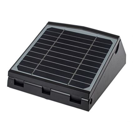 Soldrevet LED væglampe med bevægelses- og skumringssensor TRANSFORMER LED/7W/3,7V IP65 + fjernbetjening