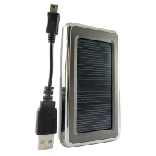Soldrevet oplader BC-25 2xAA/USB 5V
