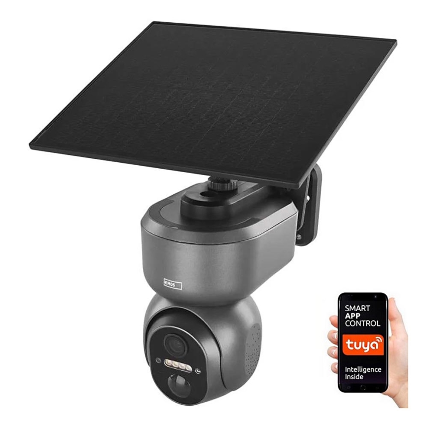 Soldrevet smart-kamera med sensor GoSmart 4G/LTE 10400mAh 5V IP65 Tuya
