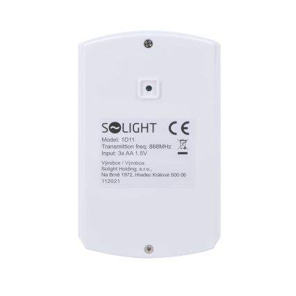 GSM alarm med fjernbetjening 3xAA/1xCR2032 IP55