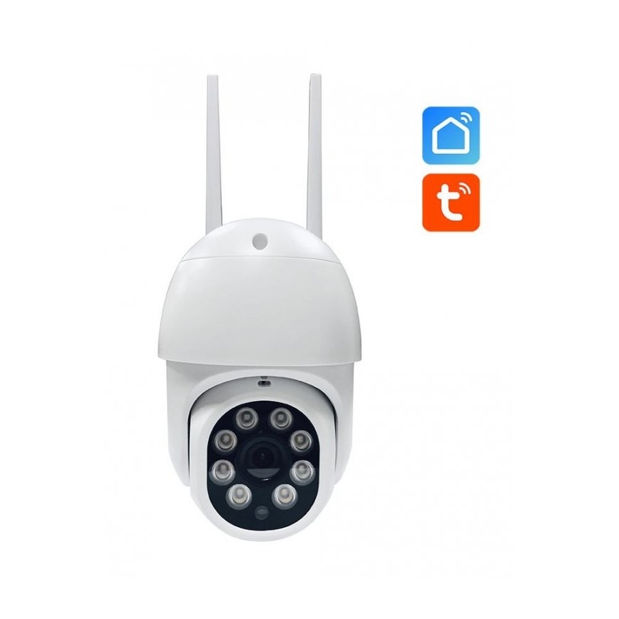 Smart udendørs IP-kamera drejeligt 5V/FULL HD 1080p IP66 Wi-Fi Tuya