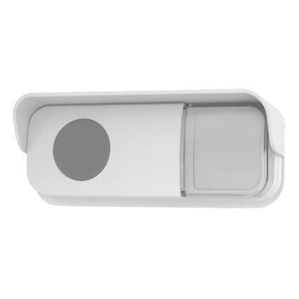 Trådløs plugin-dørklokke 230V/1xCR2032 IP56 hvid