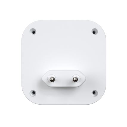 Trådløs plugin-dørklokke 230V + 2x knap 2xCR2032 IP44 hvid