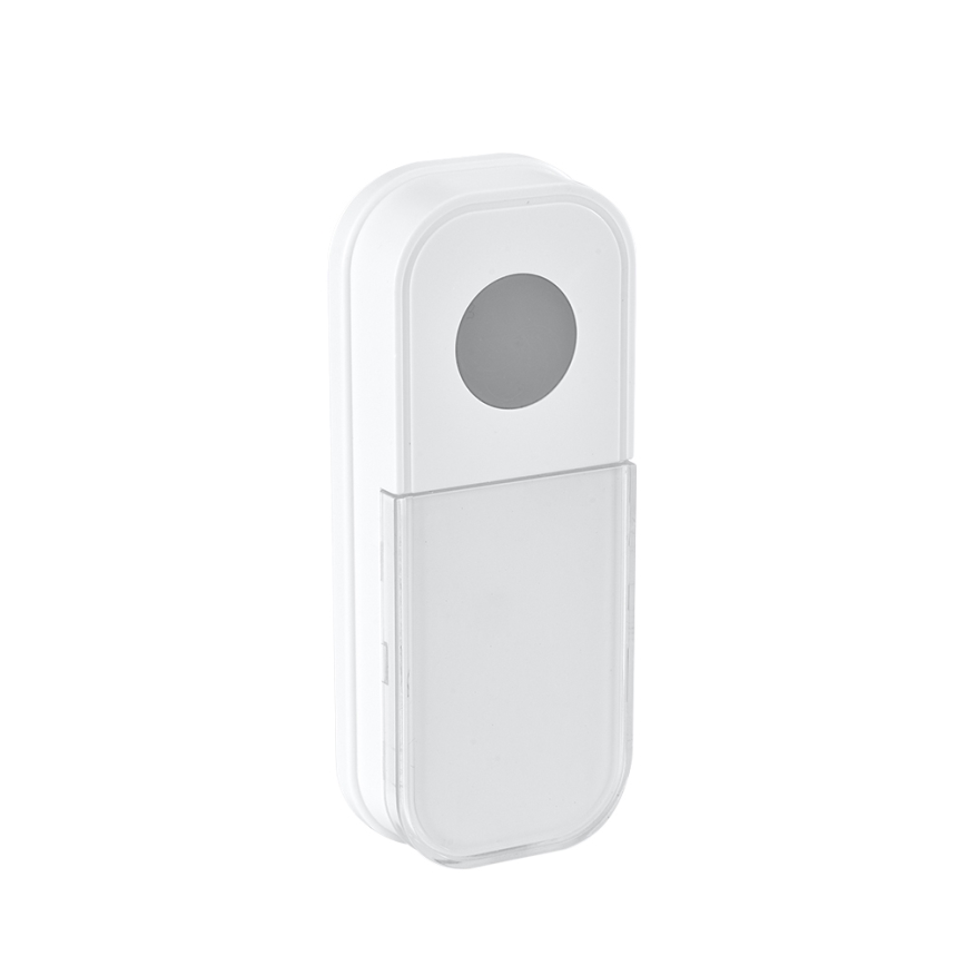 Trådløs plugin-dørklokke 230V + 2x knap 2xCR2032 IP44 hvid