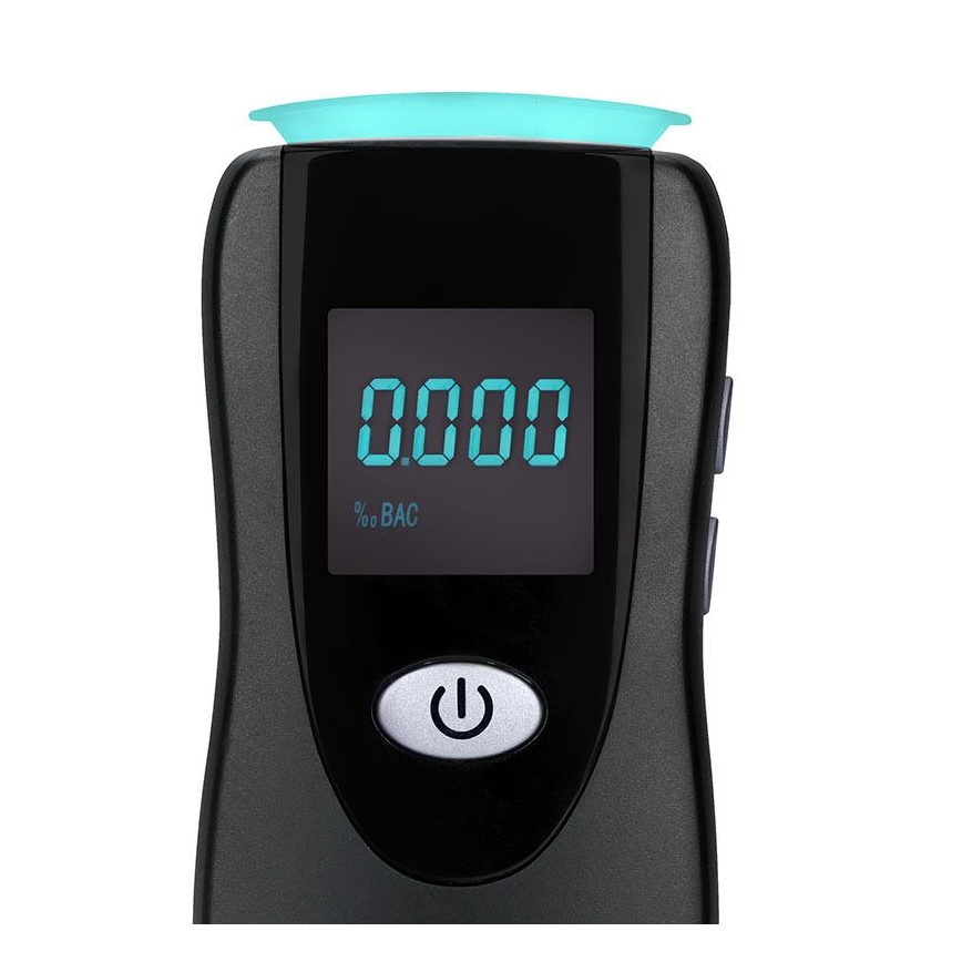 Professionel kontaktfri alkoholtester Fuel Cell, 0,0 - 5,0‰ BAC, følsomhed 0,08‰, 3xAA