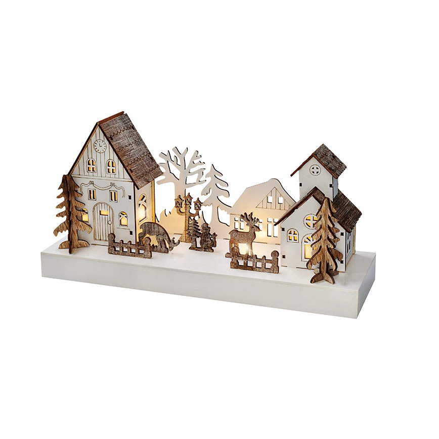 LED juledekoration LED/2xAA varm hvid