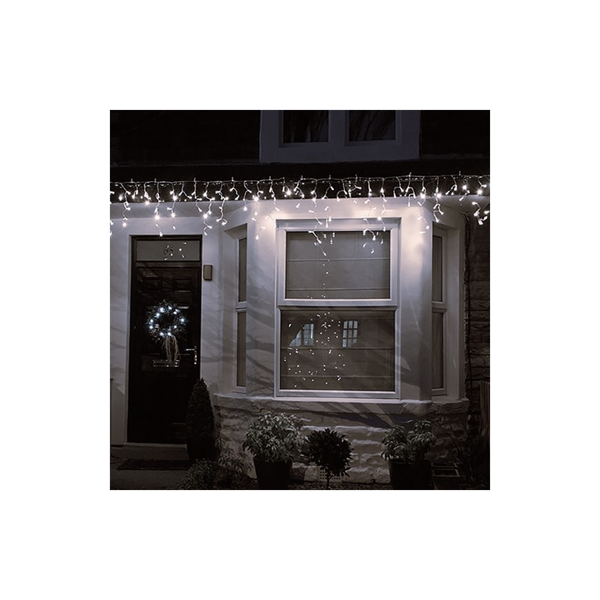 LED udendørs gardinlys 120xLED/230V 3 m IP44