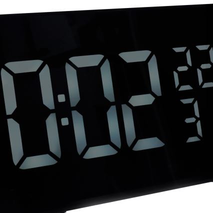 Vejrstation m. LCD-skærm, vækkeur og projektor 5V/2xAA + 3xAA