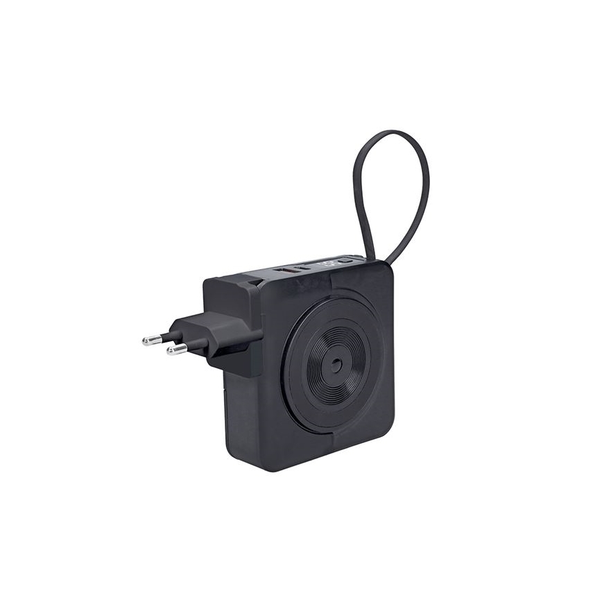 Powerbank med trådløs opladning 10000 mAh/5V