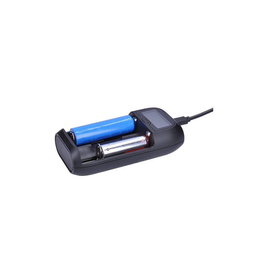 Batterioplader NiMH/CD/AA/AAA, Li-Ion