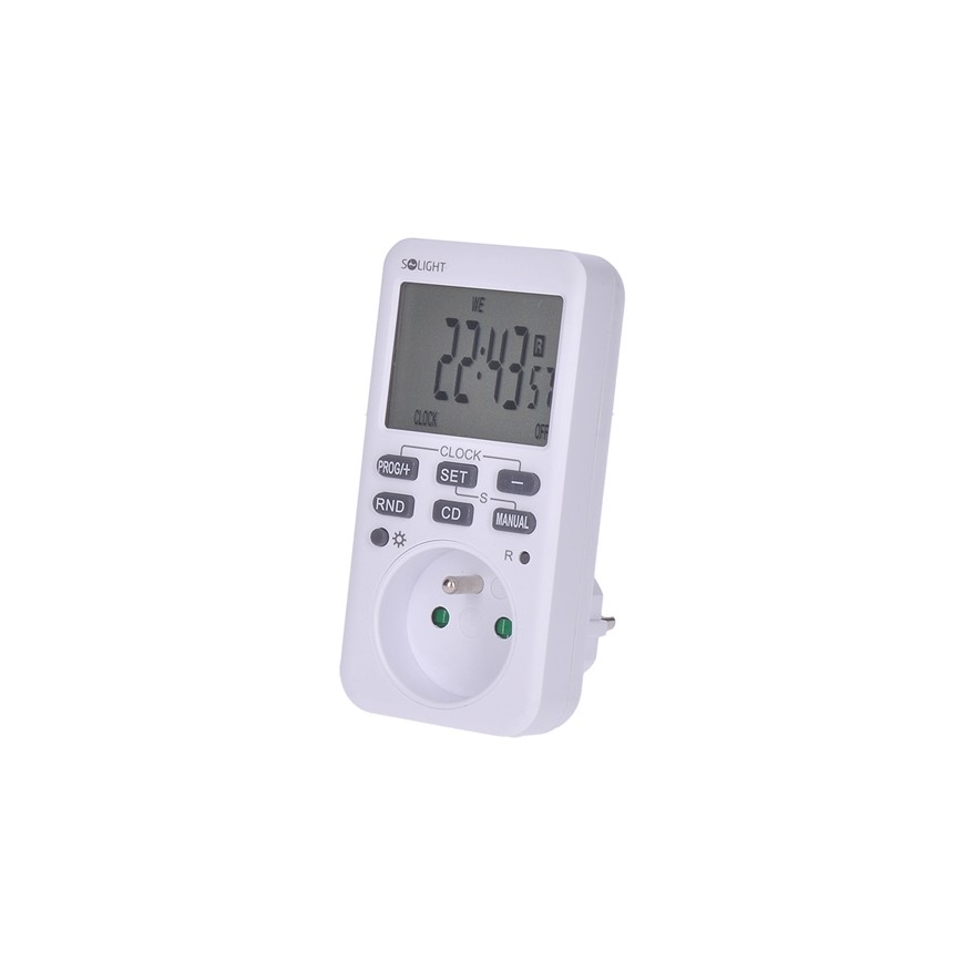 Digital ugentlig timer 16A/230V