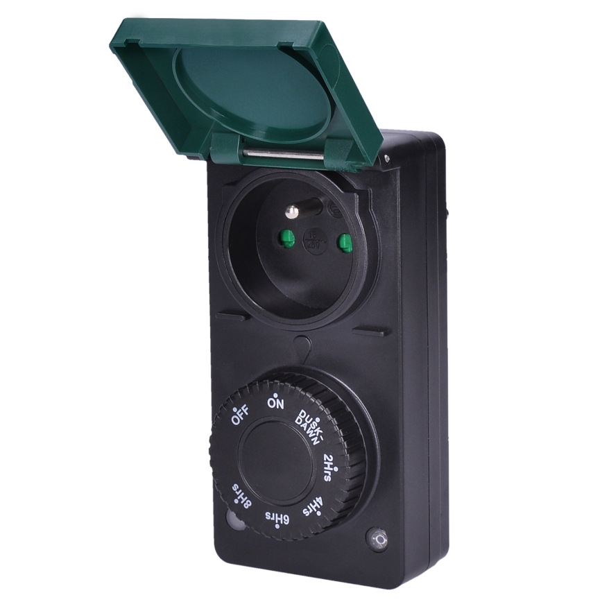 Timer med skumringssensor 3600W/230V IP44