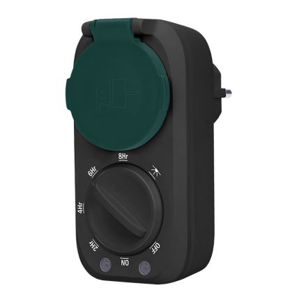 Timer med skumringssensor 3600W/230V IP44