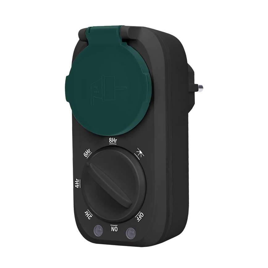 Timer med skumringssensor 3600W/230V IP44