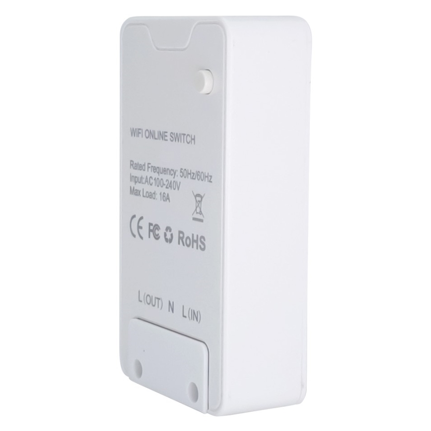 Tændingsmodul 230V/16A Wi-Fi Tuya