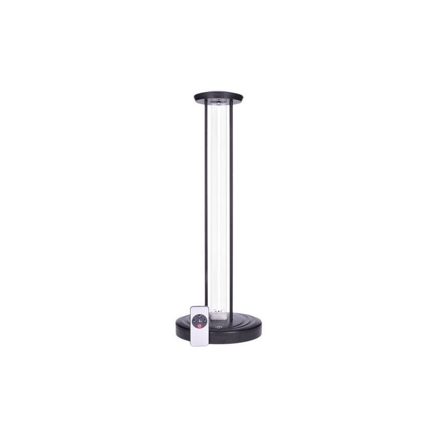 Desinfektionsmiddel bakteriedræbende ozon-fri lampe UVC/100W/230V + fjernbetjening