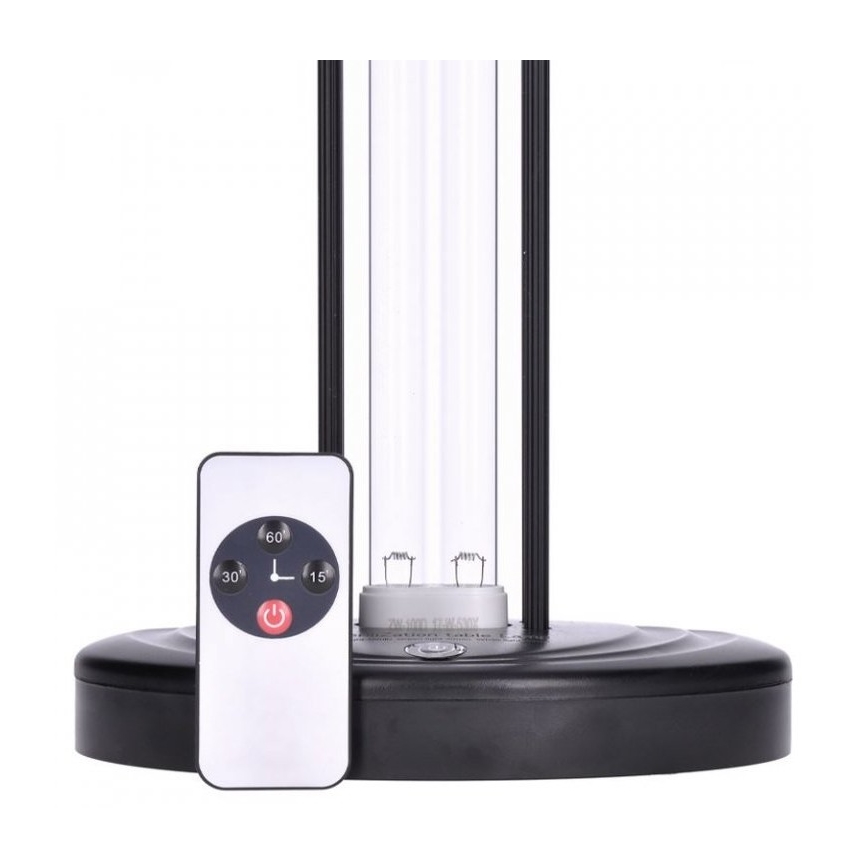 Bakteriedræbende lampe UVC/38W/230V + fjernbetjening