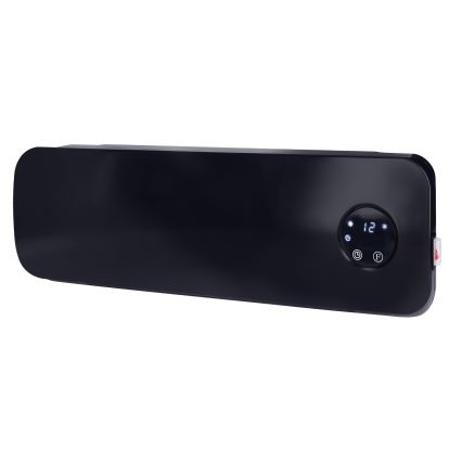 Keramisk badeværelsesvarmer 1000/2000 W, 230 V, IP24 – med fjernbetjening