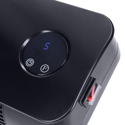 Keramisk badeværelsesvarmer 1000/2000 W, 230 V, IP24 – med fjernbetjening