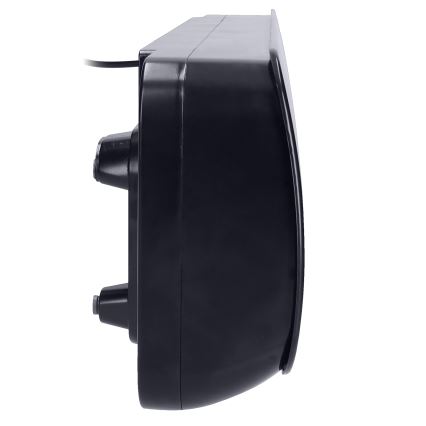 Keramisk badeværelsesvarmer 1000/2000 W, 230 V, IP24 – med fjernbetjening