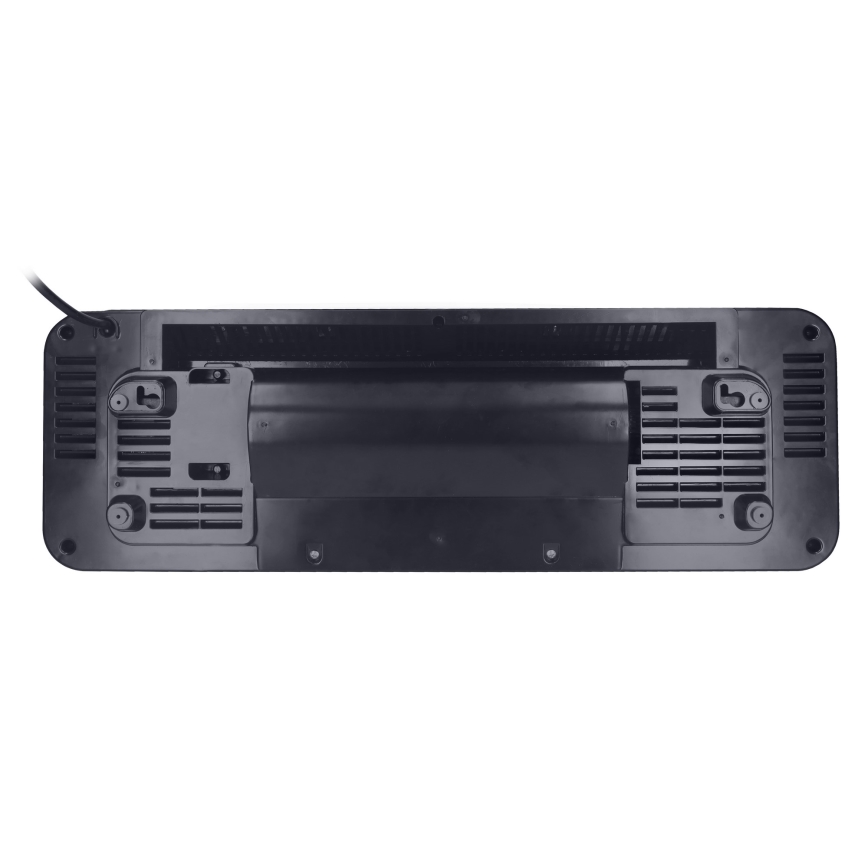 Keramisk badeværelsesvarmer 1000/2000 W, 230 V, IP24 – med fjernbetjening