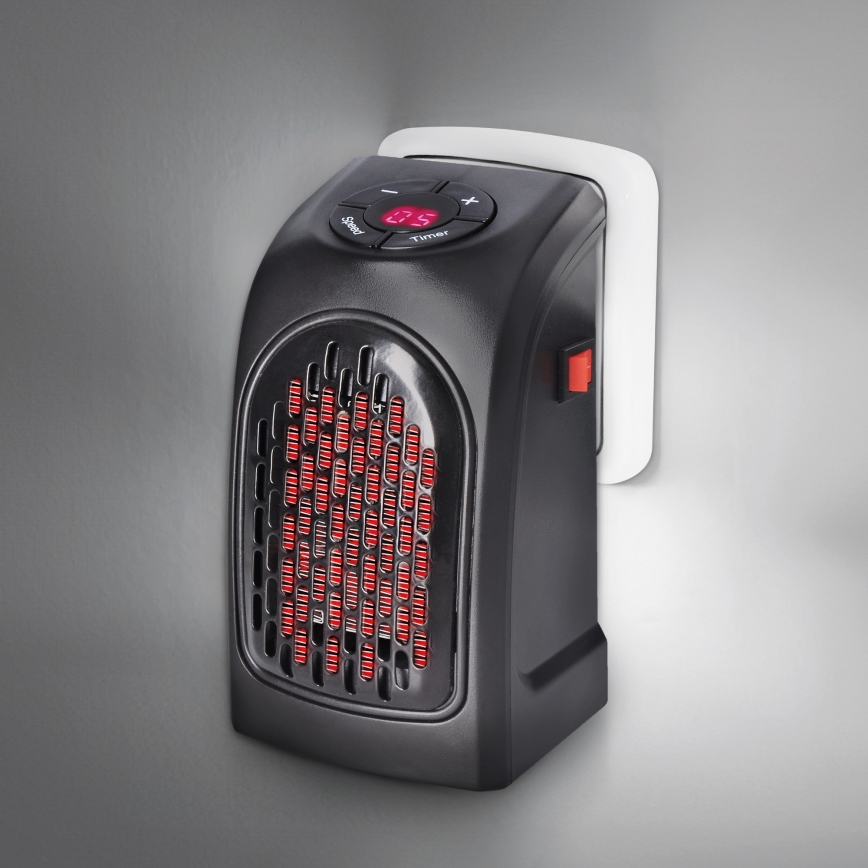Mini-ventilator med keramisk varmeelement 350W/230V