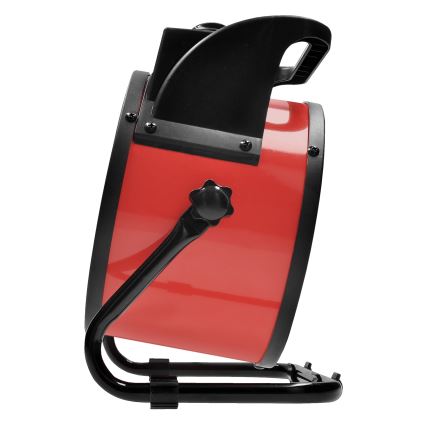 Gulvventilator med keramisk varmeelement 3000W/230V sort