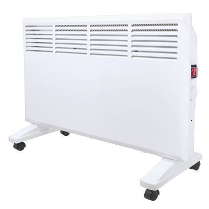 Varmelufter m. termostat 2000W/230V IPX4