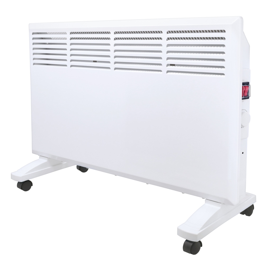 Varmelufter m. termostat 2000W/230V IPX4