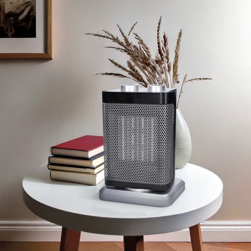 Tårnventilator med indbygget varmelegeme 1500 W/230 V