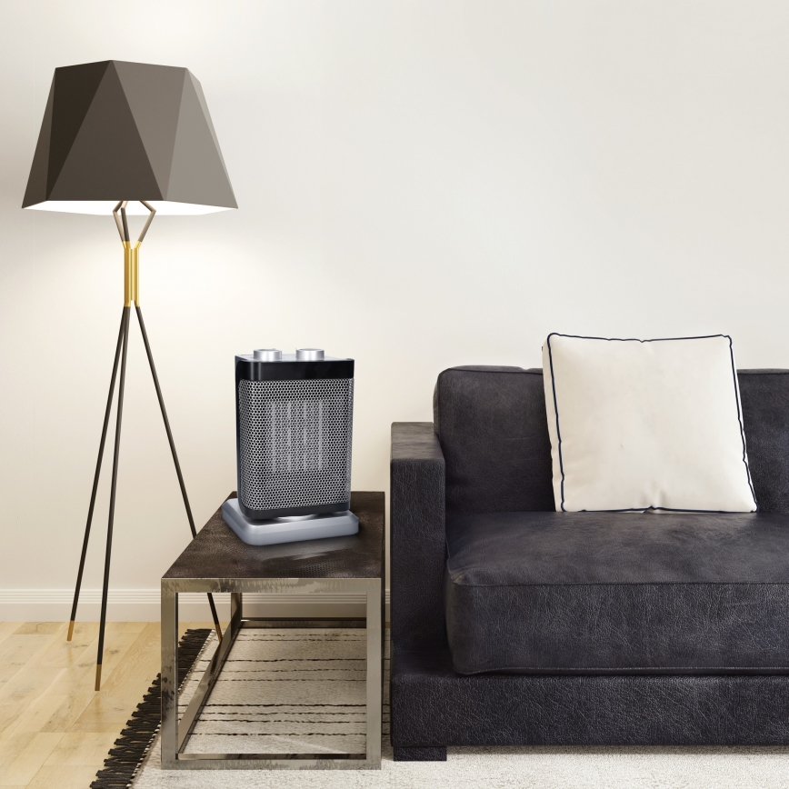 Tårnventilator med indbygget varmelegeme 1500 W/230 V