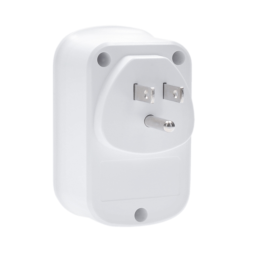 Rejseadapter til USA 230V 2x USB-A + 1x USB-C