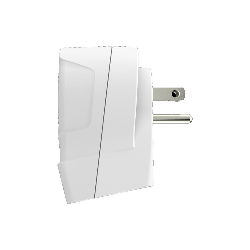 Rejseadapter til USA 230V + 2x USB-port