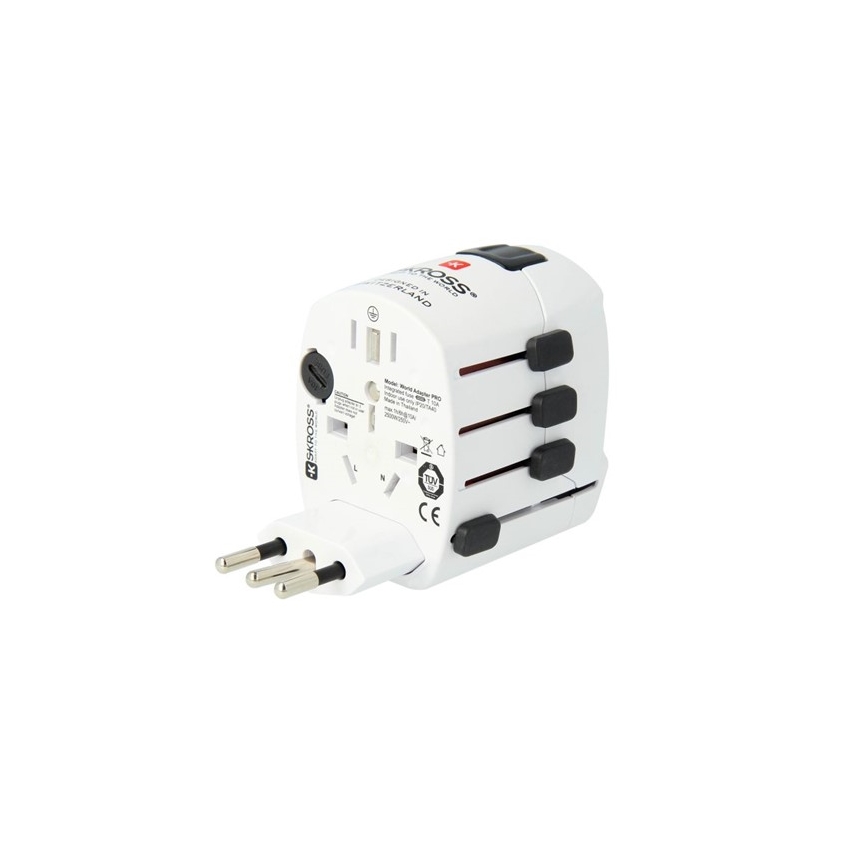 Universal rejseadapter 6,3A