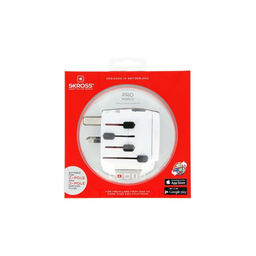 Universal rejseadapter 6,3A