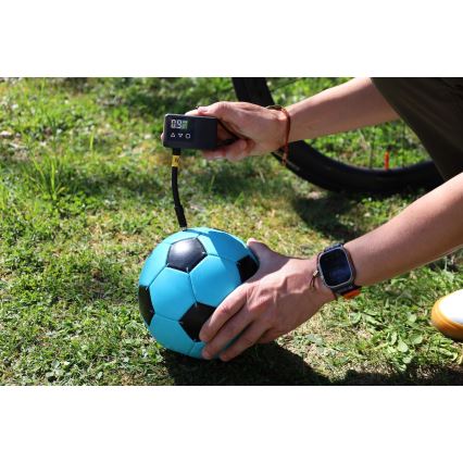 Digital lommekompressor 500 mAh 5V sort